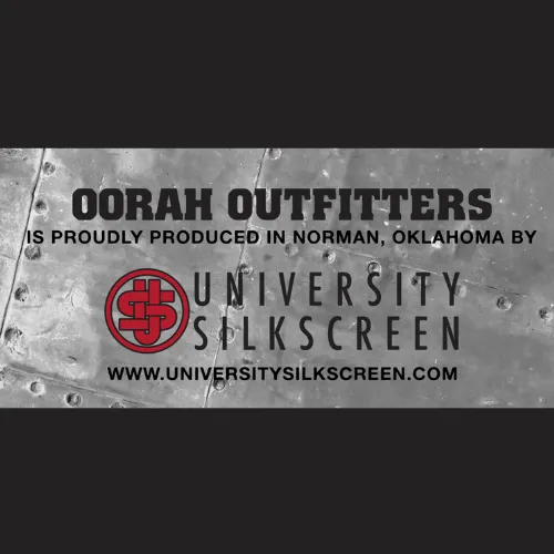 Oorah Outfitters by University Silkscreen Logo