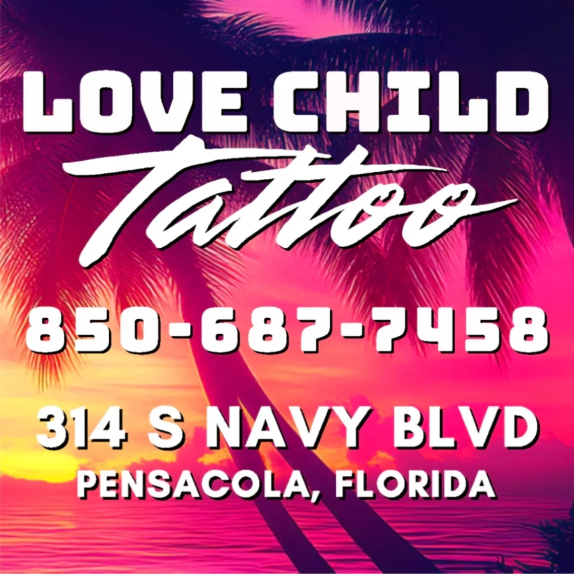 Love Child Tattoo Logo